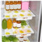 Bieiyhe 8 Piezas Alfombrilla Nevera 45 X 30 cm,Alfombras de Refrigerador Antiincrustante,Alfombrilla de Refrigerador Antimoho,Alfombrilla para Cajones Cocina,Protector Armarios Cocina para Armarios
