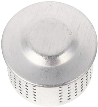 Toyvian Tapa Antisalpicaduras de Aluminio para Cafetera Resistente la Corrosión con Válvula de Aire Uniforme Herramienta Práctica para Evitar Desbordamientos