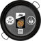 Alises - Enamelled Carbon Steel Induction Paella Pan (Naturally Non-Stick) 30 cm