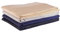 Clinotest Bettlaken 240 x 290 cm – Satin Bettwäsche & kühlend, ohne Gummizug (spannfrei), aus Baumwolle & Mikrofaser, atmungsaktiv & pflegeleicht, Hotelqualität, Oeko-TEX Zertifiziert – Grau.