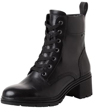 Tamaris Damen Absatzstiefelette Leder Gore-Tex; BLACK, EU 40