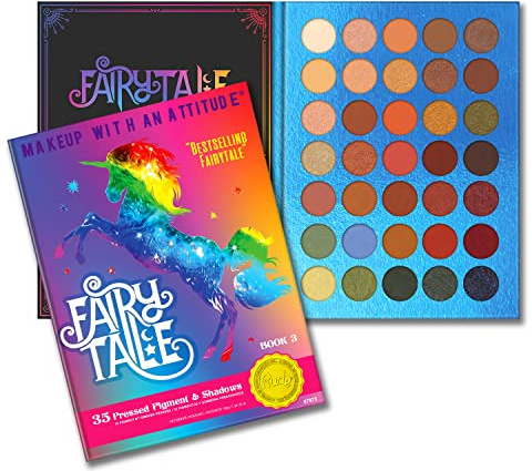 Rude 35 eyeshadow palette book 3 fairy tale 52.5g