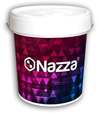 Nazza Esmalte al Agua | Excelente Resistencia y Cubrición (4 Litros, Blanco Mate)