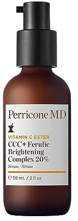 Perricone MD Vitamin C Ester CCC+ Ferulic Brightening Complex 59ml - Ultra-Potent Vitamin C Serum 20% with Ferulic Acid & Vitamin E – Brightening, Collagen Boosting, Lightweight Citrus Formula