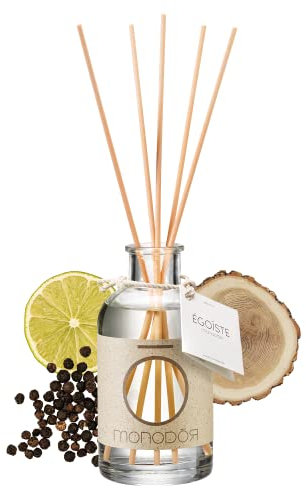 Duftstäbchen Raumduft Edel Made in Italy - langanhaltend 200ml - nachhaltiger Raumduft Limette - Pfeffer - Holz - Nelke - für elegant, würziges Raumklima - MONODOR Egoiste