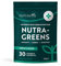 Nutravita Super Greens Powder - 23 Advanced Vegan Ingredients - Greens, Vitamins and Superfoods - Probiotic Blend for Gut Health - UK Made - 30 Servings (Apple Flavour)