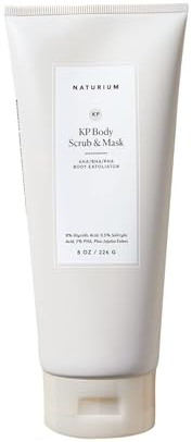 Naturium KP Body Scrub & Mask for Keratosis Pilaris, Bump Eraser Shower Scrub & Exfoliator for Skin | 8 OZ / 226 G