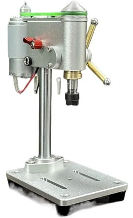 Taladro de Columna, Mini taladro de banco de alta precisión, máquina perforadora pequeña, máquina perforadora de microprecisión for reparación de relojes, máquina perforadora pequeña,para bricolaje e