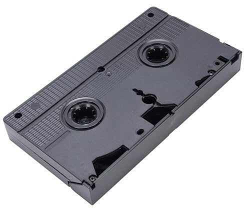 Aramox Nettoyeur de Têtes VHS, Technologie Humide Réutilisable 50 Fois, Nettoyeur de Têtes pour Magnétoscope