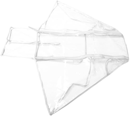 Gogogmee Protector para Cochecito y Cortaviento Funda Transparente para Lluvia y Viento Cubierta Ligera y Resistente para Carrito Fácil Instalación y Uso al Aire