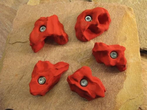 Klettergriffe Set Guffert 5 Stück - KS 81-85 (Schwarz)