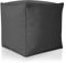 Green Bean Outdor Pouf-Hocker 40x40x40cm mit EPS-Perlen Füllung - Erweiterung & Addon für Sitzsäcke: Fußhocker Fußkissen - Bodenkissen Kinder & Erwachsene - Fußablage Sitzkissen Anthrazit