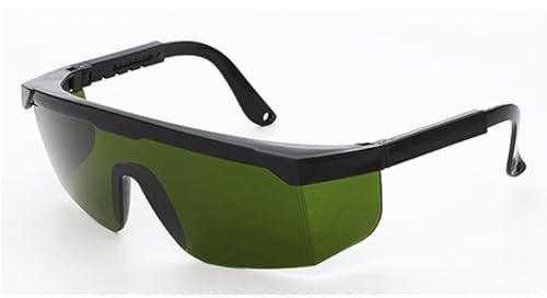Lunette de protection travail, lunettes de protection, lumière rouge IPL de longueur d'onde de 190 nm à 2000 nm pour la protection des yeux de l'opérateur cosmétique laser avec boîte de protection