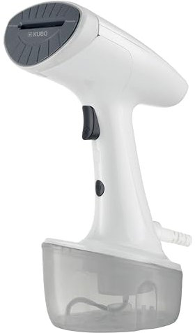 Plancha vertical de vapor - Ajuste de vapor - Depósito de Agua 320 ml - Indicador Nivel de Agua - Potencia 1600W - Kubo