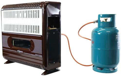 Riscaldatore a gas con tubo di scarico FHS 11000 con ventola 9,3 kW
