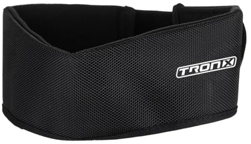TronX Hockey Cut Protective Neckguard Junior Youth Mite Kids - Neck Guard to Protect from Laceration, Cut Resistant (Adult)