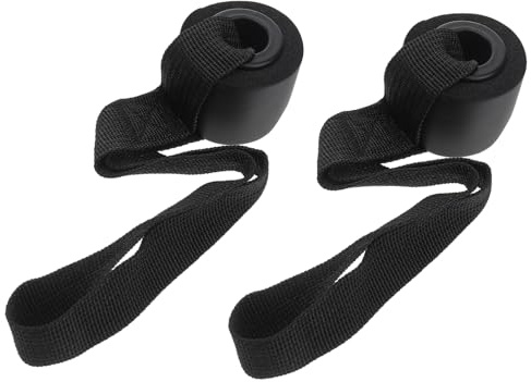 VINTORKY 2 Anclajes para Puerta De Fitness Hebilla De Puerta para Banda De Resistencia Y Correa De Entrenamiento Soporte para Bandas Elásticas 7.87 X 1.57 X 1.57 in