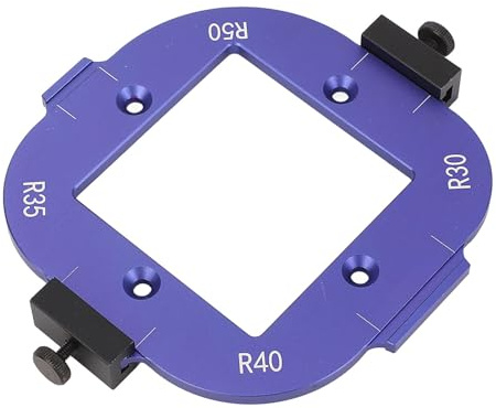 Denash Aleación de Aluminio de Radio de Trabajo de Madera - Modelo de Enrutador de Plantillas