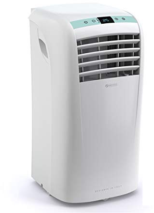 Olimpia Splendid 01961 Dolceclima Compact 10P Air Conditioner Unit With Cooling, Fan, Dehumidifier, Gas R290, Design Made In Italy, White