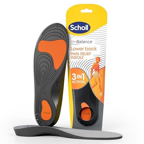 Scholl Insole Lower Back Orthotics Medium