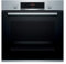 BOSCH - Horno Multifunción, 60 cm, Serie 4, Asistente de Limpieza con Agua, Negro, HBA512ES0