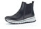 Gabor Damen Chelsea Boots, Frauen Stiefeletten,Wechselfußbett,Best Fitting,Warmfutter,Kurzstiefel,uebergangsschuhe,schwarz (Grey),37.5 EU / 4.5 UK