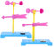 ABOOFAN 4 Sets Wind Vane Anemometer Weather Vanes for Sheds Educational Toys for Kids Puzzle Toy Toy Toys Instruments Brain Toys Powder Pupils Teaching Supplies Plastic Wooden