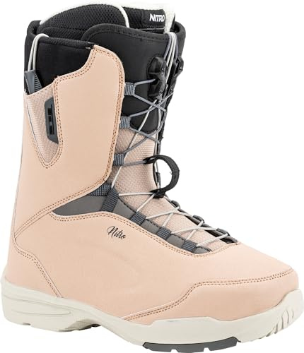 Nitro Women's Scala TLS Snowboard Boots, Terracotta, 26