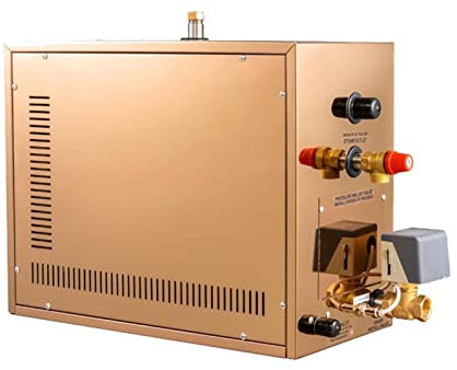 Generador de vapor para Sauna, Generador de ducha de vapor automático de 9k Generador de acero inoxidable Generador de vapor Automático Descaling Sauna Room Máquina de baño de vapor for la sala de spa