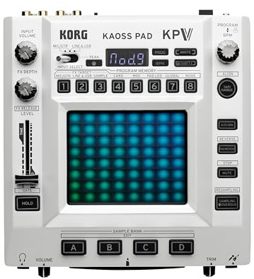Korg KAOSS Pad V Dynamic Effect Sampler with Dual-Touch XY Pad, Voice FX, Looping & USB Audio Interface