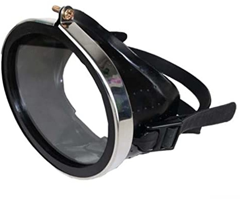 Maschera Subacquea Bambini Occhiali Nuoto Snorkeling Antiappannamento Vetro Temperato Impermeabile Struttura Ovale Silicone Adatta per Immersioni
