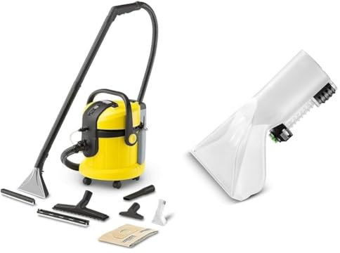Kärcher 1.081-140.0 - Lava aspirador SE 4002 4 lt + Kärcher Accessorio Per Prodotti Indoor - Bocchetta Manuale Per Lavamoquette-Lavapavimenti (Se)