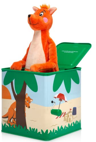 Mizzie The Kangaroo|Musical Hop Out Mizzie|Sensory Toy|Jack In The Box | Kids toys