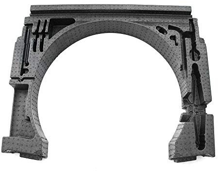 Volkswagen 5NA012115H Werkzeugkasten Nachrüstung Füllstück Pannenset, nur mit 18 Zoll Notrad (PR-Code 1G9)