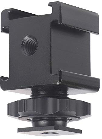 Verstellbare Feldmonitorhalterung Kamerahalterung mit Kaltschuhadapter für Kaninchenkäfig-Stabilisator Blitzschuh-Halterung Zubehör