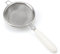 ZIJANG Tee Sieb, Teesieb Edelstahlist Nicht Leicht Verformen, Keramikgriff Gewürzsieb hat Wärmeisolierung, Tea Strainer Haken Einfachen Aufbewahrung, Wird zum Filtern tee und Mehl (Durchmesser 6 cm)