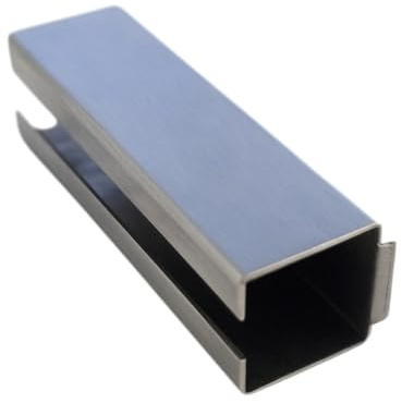 ck-türbeschläge 5 Stück Reduzierhülse 8 auf 10 mm aus V2A Edelstahl, 30 mm – mit Kragen, Ausgleichshülse für Türdrücker, Vierkant, Drückerstift und Schlossnuss (5 Stück, 8 auf 10 mm)