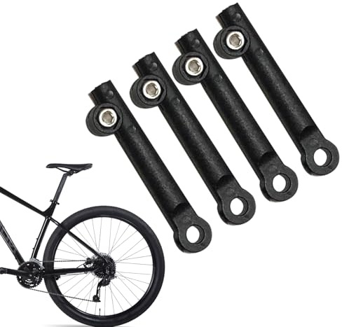 Bizhubmat 4 staffe per parafango, di supporto per parafango, di supporto per parafango, adattatore per in acciaio, parti di riparazione per ciclismo, adattatore di