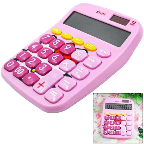 Xrten Wissenschaftlicher Taschenrechner, Geschenk, Büro, Schreibwaren, Taschenrechner, Rosa
