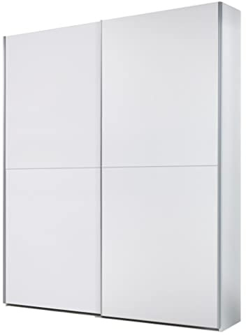 AVANTI TRENDSTORE - Victoria - Armadio con ante scorrevoli in legno laminato, molto spazioso, disponibile in diversi colori. Dimensioni: LAP 170x196x60 cm (Bianco)