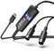 FORE MIDI zu Type-C Kabel Konverter IN-OUT MIDI Interface Kabel Adapter für Keyboard Synthesizer Editing & Recording für Windows Mac OS Studio USB 2.0 Farbe Schwarz - 2m