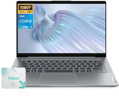 Lenovo 2023 IdeaPad 5i Business Laptop - 14 Zoll Full HD 1920 x 1080 Display - Intel Core i5-1235U - 8GB RAM - 512GB SSD - Windows 11 Home - W/Mauspad (Intel i5-1235U)