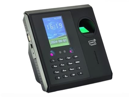 Sistema di rilevazione presenze WiFi con batteria da 2000 mAh Face Time gestione del tempo elettronico for i dipendenti impronte digitali
