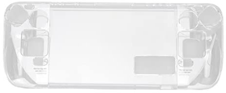 Clear Cover Hard Case für Steam Deck, Transparente Schutzhülle für Steam Deck, Game Console Case Cover Machine Protector, Zum Schutz der Konsole