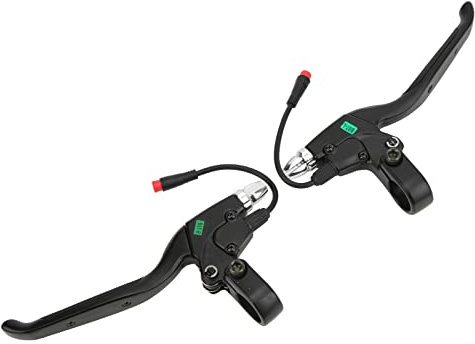 1 Paar Ersatz Bremshebel Für E Fahrzeuge, Linker Rechter Griff Mit 2 Poligem Wasserdichtem Anschluss, Robuste Konstruktion, Langlebige Drähte, Kompatibel Rad Level Set Systemen, Universeller