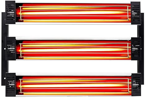 secadora de pintura, Lámpara De Calor Infrarroja De Onda Corta, Lámpara De Curado De Pintura Infrarroja De 3000W, Secador For Hornear, Cabina De Pintura, Luz De Calefacción Infrarroja, Pintura De Repa