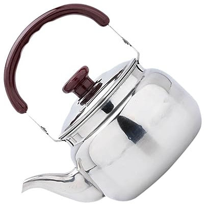 Hervidor Inoxidable Tetera Silbato Portátil Compatible con Cocina de Inducción y Gas Resistente Calor y Duradera