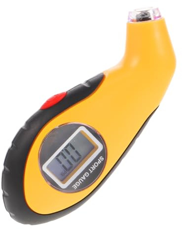 CHILDWEET Misuratore Digitale Pressione Pneumatici Auto e Moto Manometro Portatile Alta Precisione per Controllo Gomme Veicoli Display LCD Facile Lettura