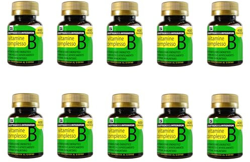 Vitamina Complesso B 4000 Compresse 1 al Giorno | non di origine animale | Gruppo B Completo ad Alto Dosaggio | Stanchezza Affaticamento | Sistema Immunitario | Energia | Senza Glutine e Lattosio
