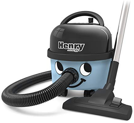 Henry Allergy HVA 160-11 Bagged Cylinder Vacuum Cleaner, Summer Blue